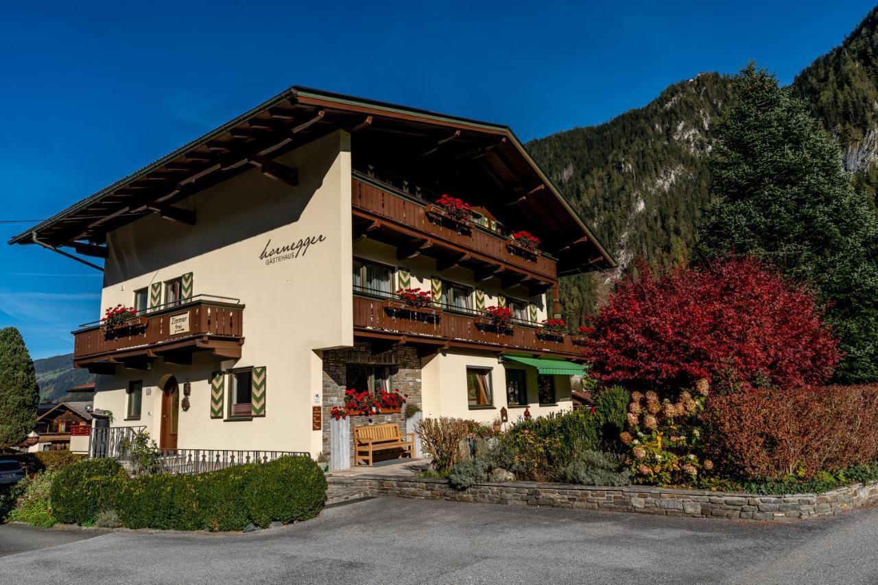 Gaestehaus Hornegger Mayrhofen Exterior foto